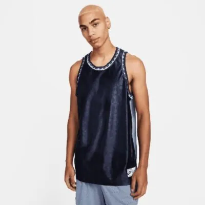 Nike Giannis Dri-Fit Lightweight Basketball Tank Navy