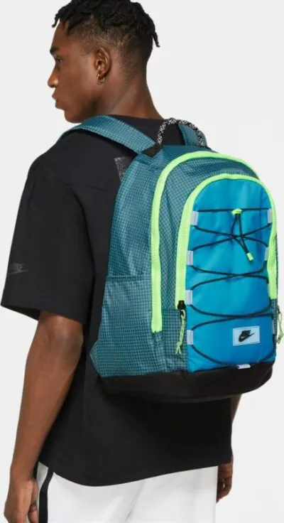 Nike Hayward 2.0 Backpack - Dark Teal Green/ Laser Blue/ Black - Image 5