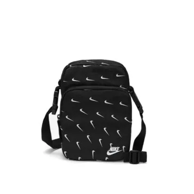 Nike Heritage Crossbody Swoosh Bag - Black