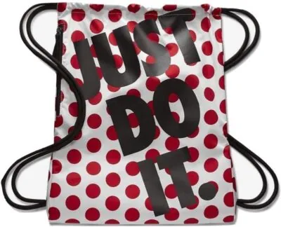 Nike Heritage Gymsack - White/ Black/ Black