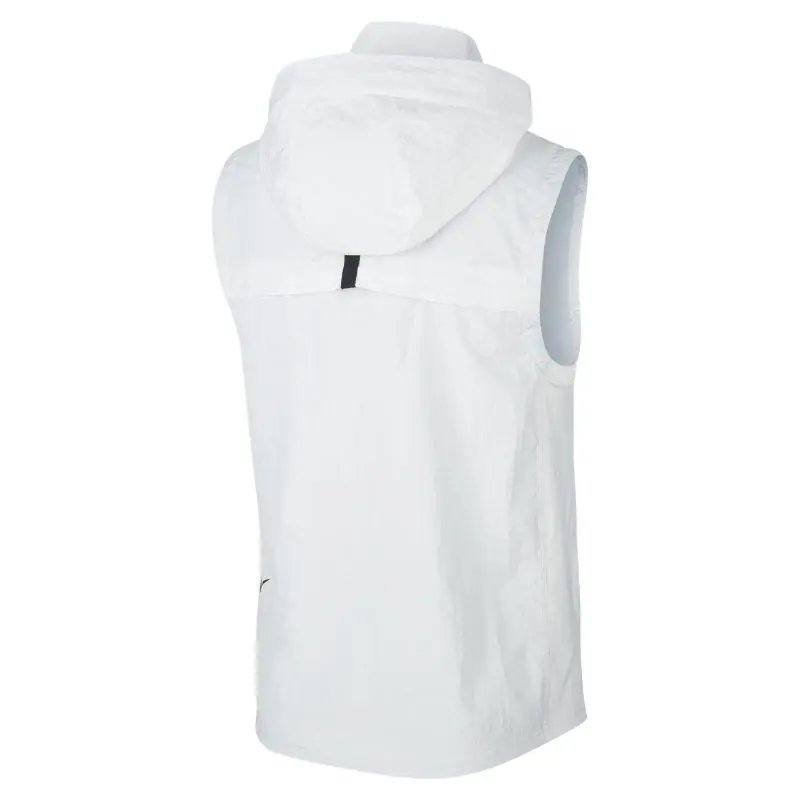 Nike Hooded Trainig Gilet - Blackeded Blue/ Black - Image 2