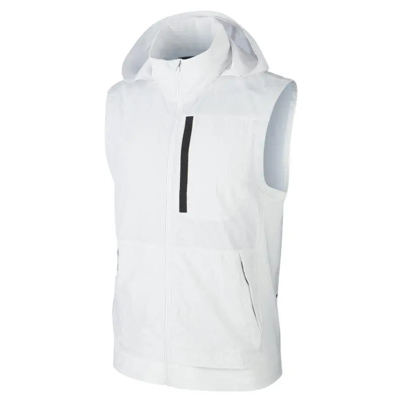 Nike Hooded Trainig Gilet - Blackeded Blue/ Black