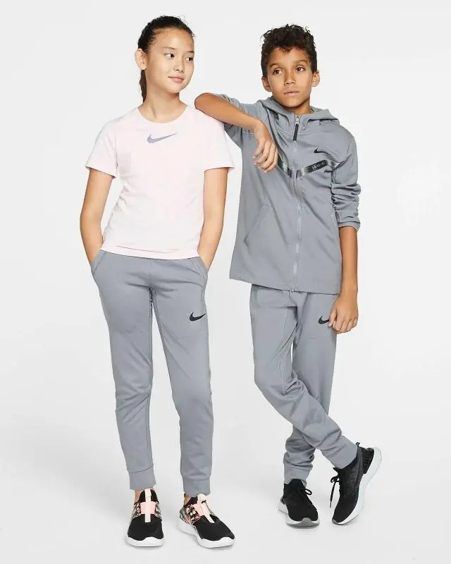 Nike Kids Tech-Pack Pants (Older Kids) - Carbon Heather