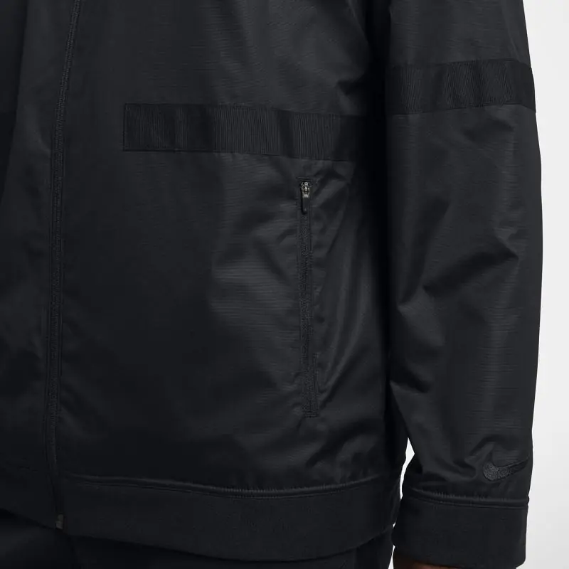 Nike LeBron Basketball Jacket - Black - Image 2