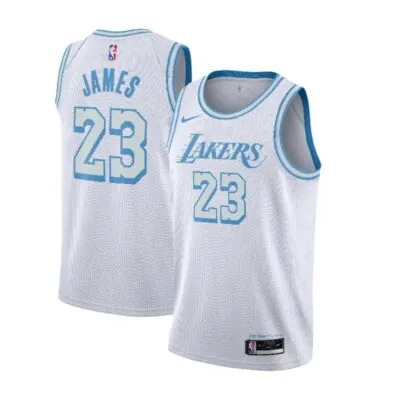 Nike Lebron James Lakers City Edition 2021 Swingman Jersey