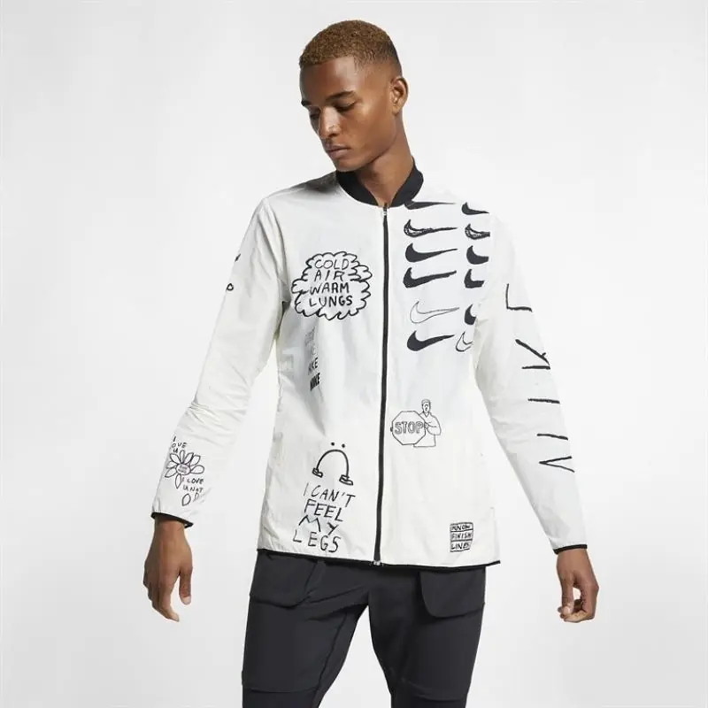 Nike Nathan Bell Printed Running Jacket