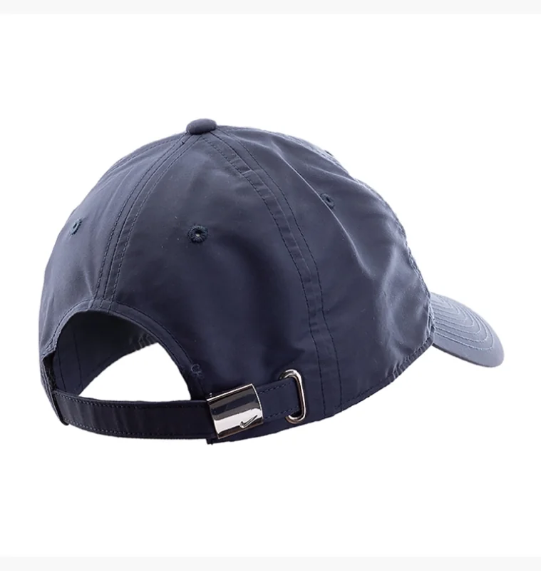 Nike Navy Sportswear Metal Swoosh Logo Cap - Image 2