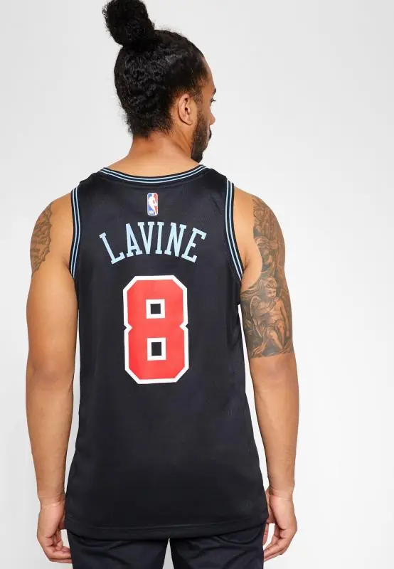 Nike NBA Chicago Bulls City Edition Swingman/Kosaras Mez 'Lavine' - Image 2
