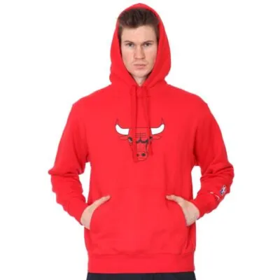 Nike NBA Chicago Bulls Essential Fleece Hoodie - University Red