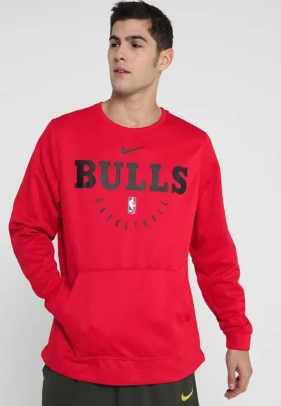 Nike NBA Chicago Bulls Spotlight Hoodie - University Red - Image 2