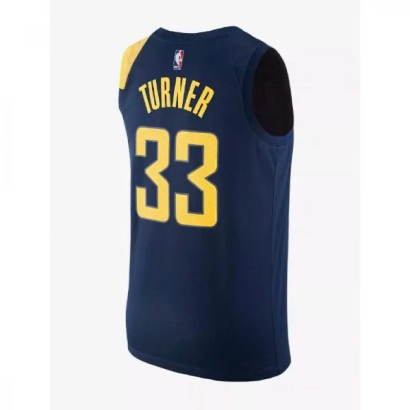 Nike NBA City Edition Swingman Jersey Myles Turner Pacers/Kosaras Mez - College Navy - Image 2