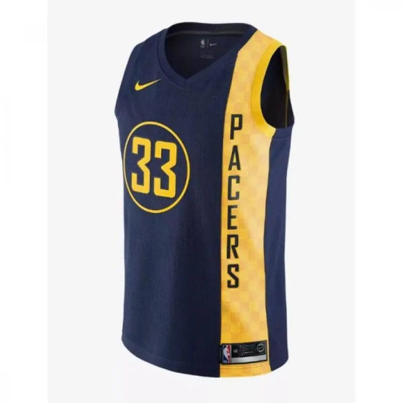 Nike NBA City Edition Swingman Jersey Myles Turner Pacers/Kosaras Mez - College Navy