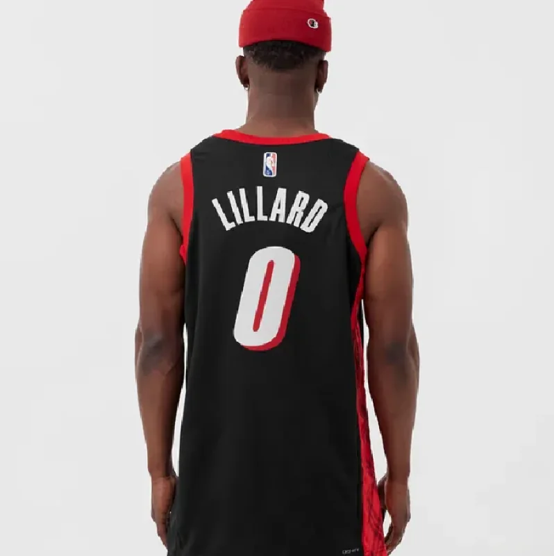 Nike NBA Damian Lillard Portland Trail Blazers  Swingman Jersey/Kosaras Mez - Image 2