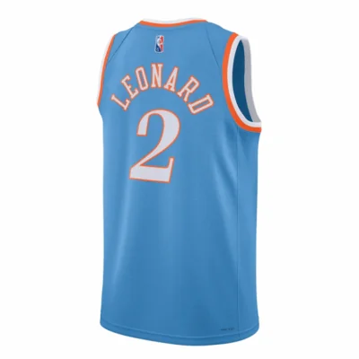 Nike NBA LA Clippers Kawhi Leonard City Edition Swingman Jersey - Image 2