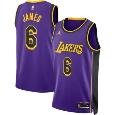 Nike NBA Lebron La Lakers Statement Edition 2020 Swingman Jersey