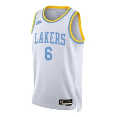 Nike NBA Los Angeles Lakers Lebron James HWC 2022 Jersey