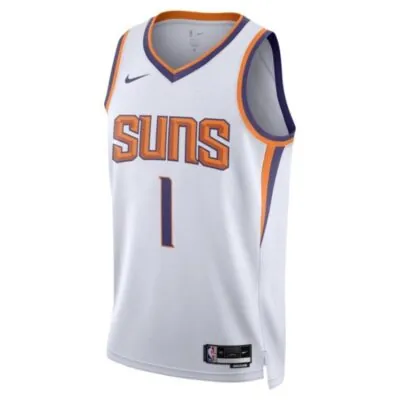 Nike NBA Phoeniy Suns Devin Booker Association Edition 2022/23 Swingman Jersey White