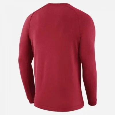 Nike NBA Toronto Raptors Modern Long-Sleeve Crew - University Red/ University Red - Image 2
