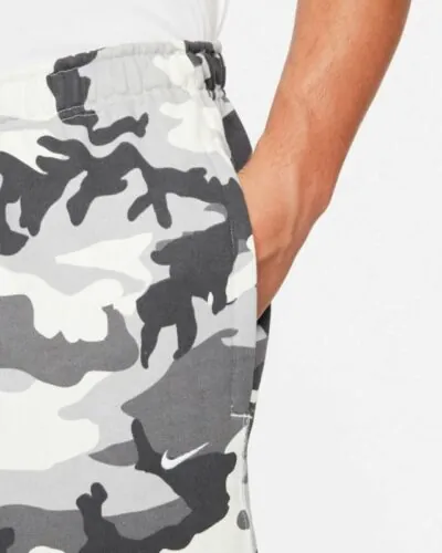Nike NRG Solo Swoosh Camo Sweatpants - Sail/ White - Image 3