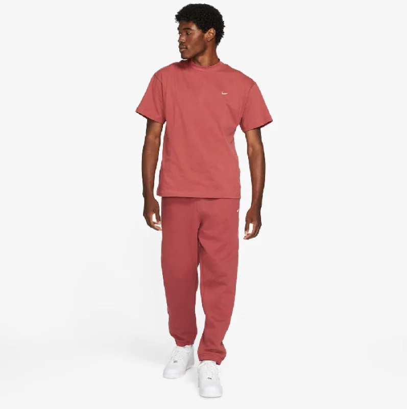 Nike NRG Solo Swoosh Fleece Pants Cedar/White - Image 3