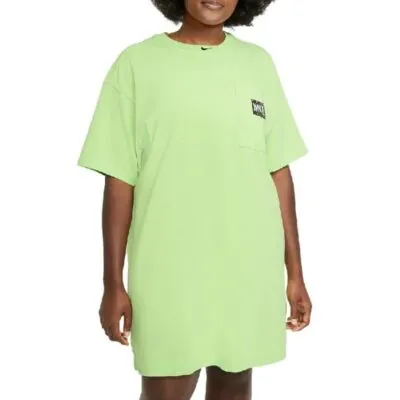 Nike NSW Dress - Ghost Green - Image 2