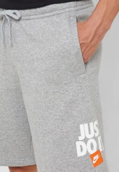 Nike NSW Just Do It Fleece Shorts 'Grey' - Image 2