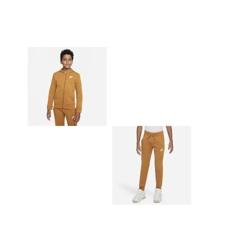 Nike NSW TRK Jogging Set 'Mustard' - Image 3