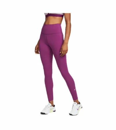 Nike One High-Rise Women's Leggings Sangria/White