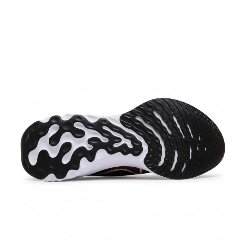 Nike React Infinity Run Flyknit 'Black University Red' - Image 3