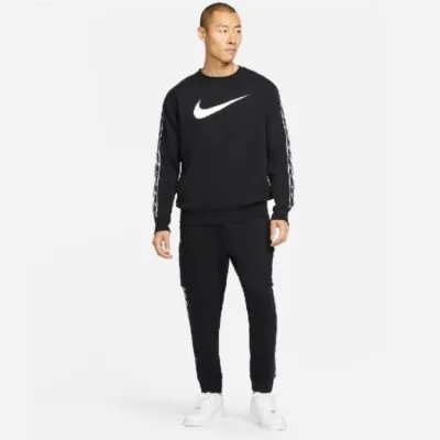 Nike Repeat Fleece Tracksuit Black