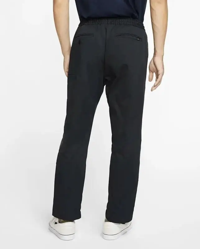 Nike SB Pull On Dri-Fit Chino Pants - Black/ Black - Image 2