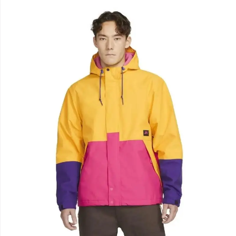 Nike SB Storm-FIT Skate Jacket 'Sulfur Yellow & Rush Pink'