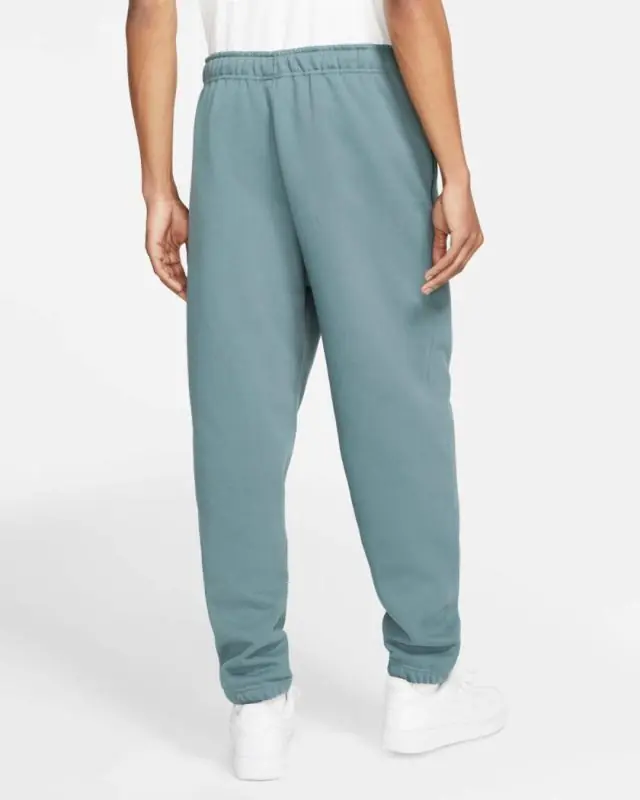 Nike Solo Swoosh Fleece Pants - Hasta/ White - Image 5