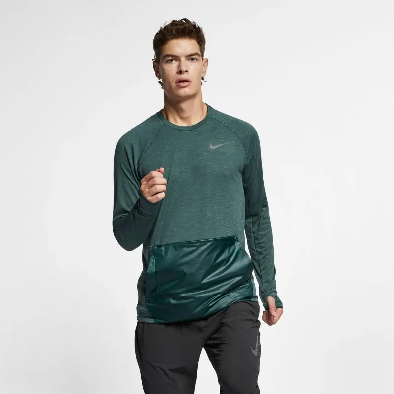 Nike Sphere Running Hooded Jacket - Midnight Spruce/ Faded Spruce - Image 3