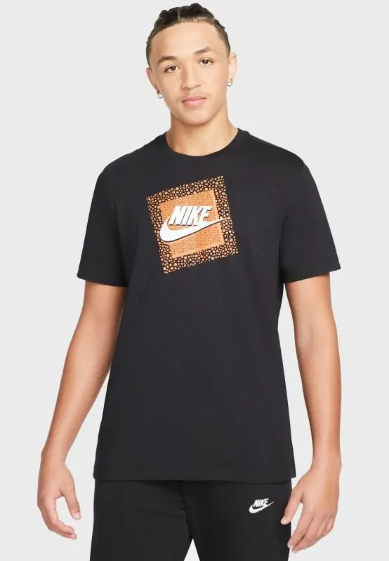 Nike Sportswear 3 Month Franchise Short Sleeve T-Shirt - Black