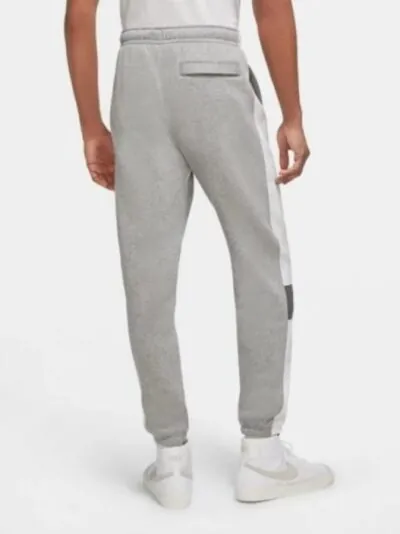 Nike Sportswear Air Fleece Sweatpants - Dark Grey Heather/ White/ Black - Image 2