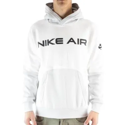 Nike Sportswear Air Pullover Fleece Hoodie - White