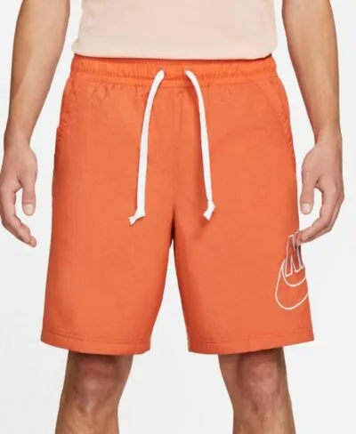 Nike Sportswear Alumni Woven Flow Shorts - Light Sienna - Image 2