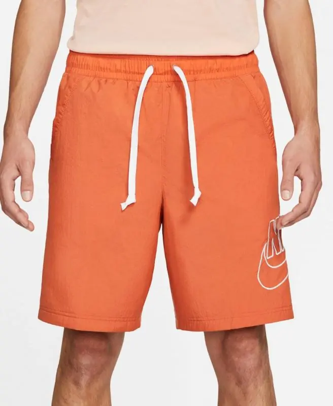 Nike Sportswear Alumni Woven Flow Shorts - Light Sienna - Image 2
