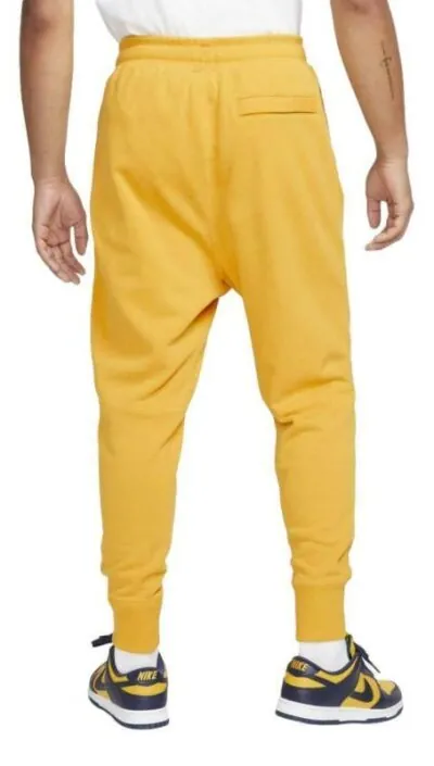 Nike Sportswear Classic Fleece Trousers - Pollen/ Black - Image 3