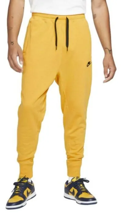 Nike Sportswear Classic Fleece Trousers - Pollen/ Black