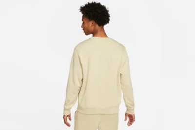 Nike Sportswear Club Fleece Crew - Desert Dust - Image 2
