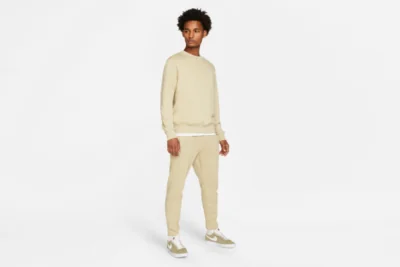 Nike Sportswear Club Fleece Crew - Desert Dust - Image 3