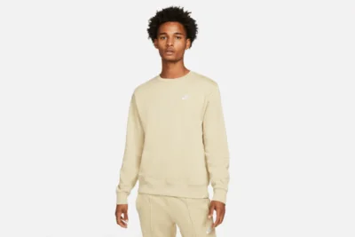 Nike Sportswear Club Fleece Crew - Desert Dust