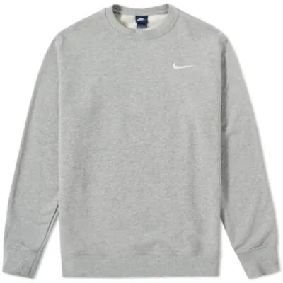 Nike Sportswear Club Fleece Crew Grey Heather