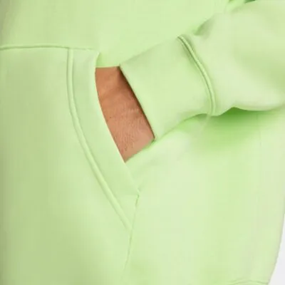 Nike Sportswear Club Fleece Hoodie - Light Liquid Lime/ White - Image 2