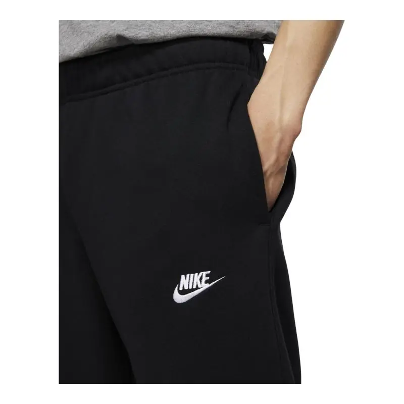 Nike Sportswear Club Fleece Pants - Black/ White - Image 3