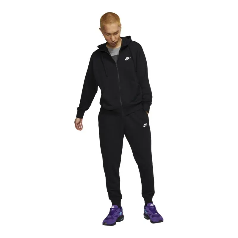 Nike Sportswear Club Fleece Pants - Black/ White