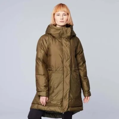 Nike Sportswear Down Fill Reversible Parka Jacket - Sequoia/ Olive Cannvas/ Black - Image 4