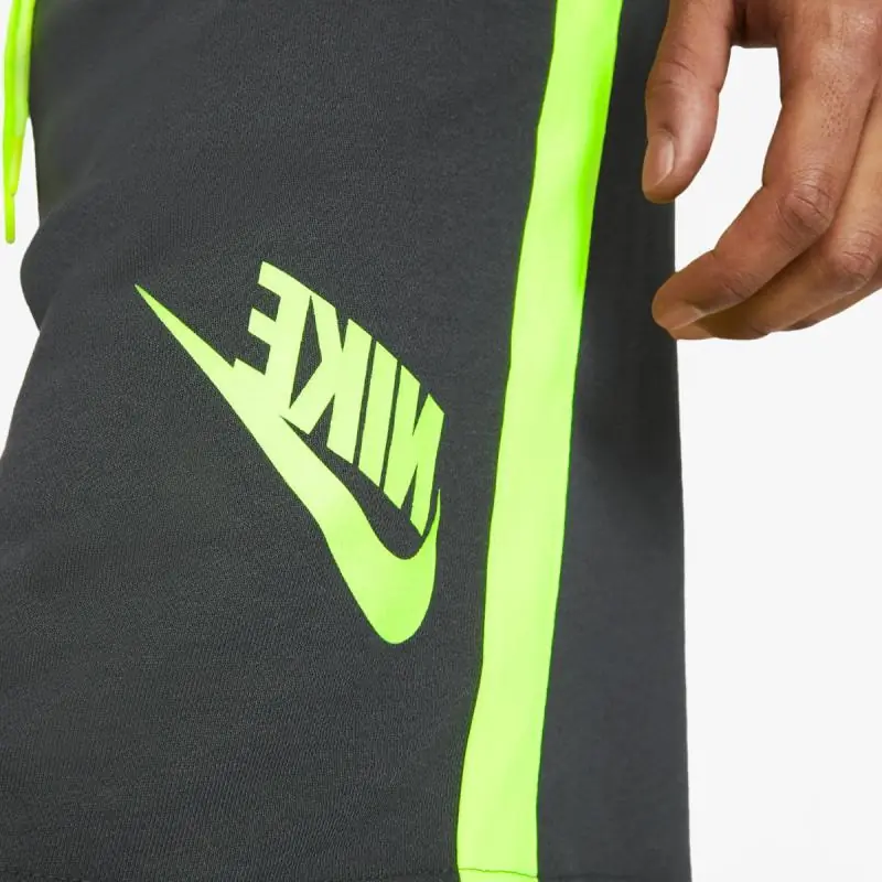Nike Sportswear Frenc Terry Shorts - Dark Smoke Grey/ Volt/ Volt - Image 2